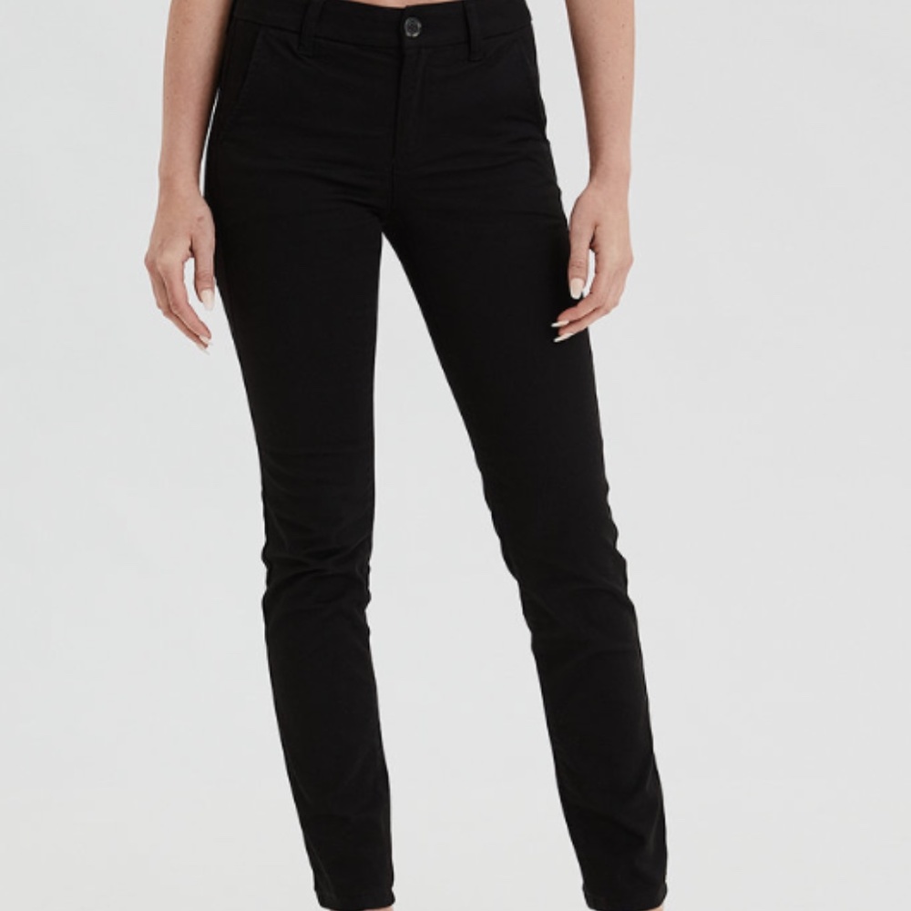 American Eagle skinny navy pants 12 LONG